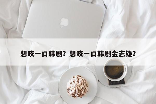 想咬一口韩剧？想咬一口韩剧金志雄？